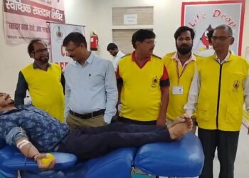 नागरिक सुरक्षा कोर बरेली ने आयोजित किया रक्तदान शिविर